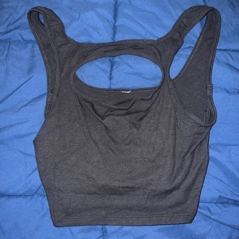 Lululemon LA Front Cutout Crop Tank Size 4/6